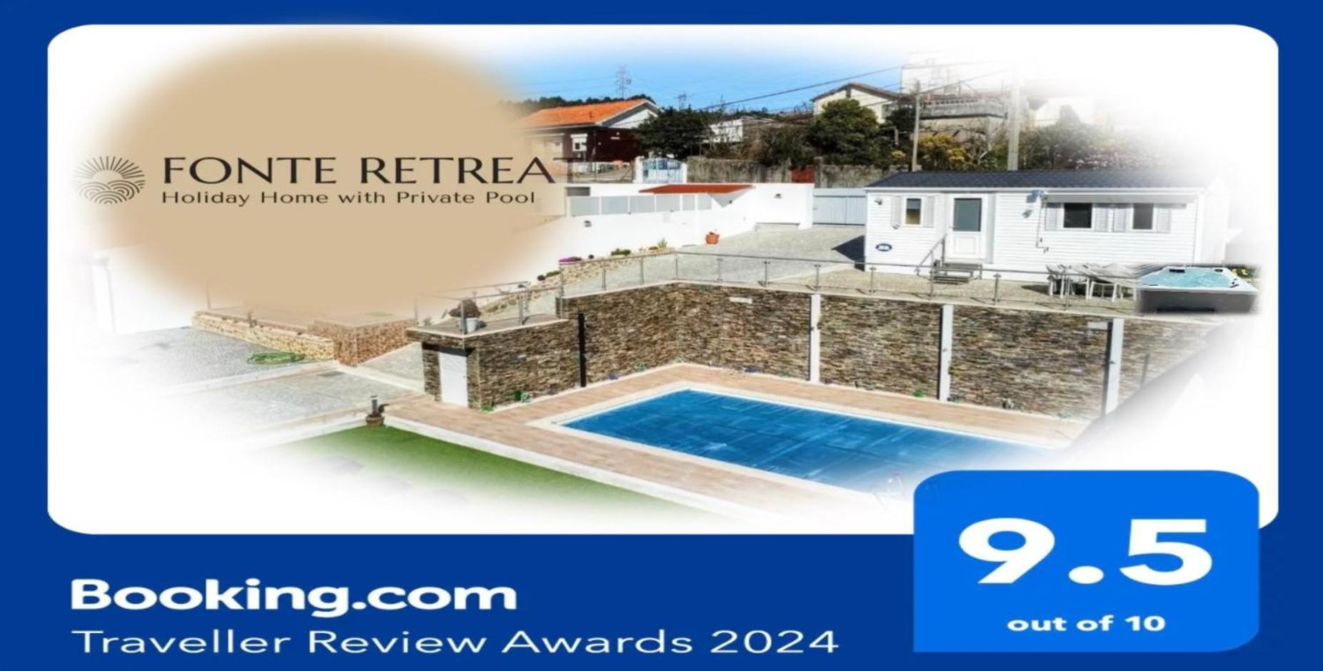 Fonte Retreat Home - Jacuzzi And Heated Swimming Pool Sandim Dış mekan fotoğraf